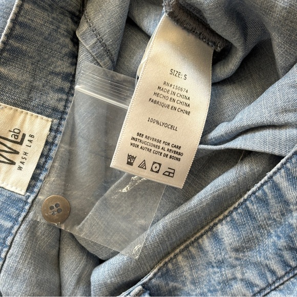 NWOT Wash lab denim soft denim maxi skirt Size S - Picture 5 of 11